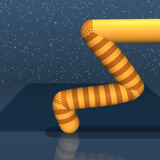 Cheetah leg 64 DoF