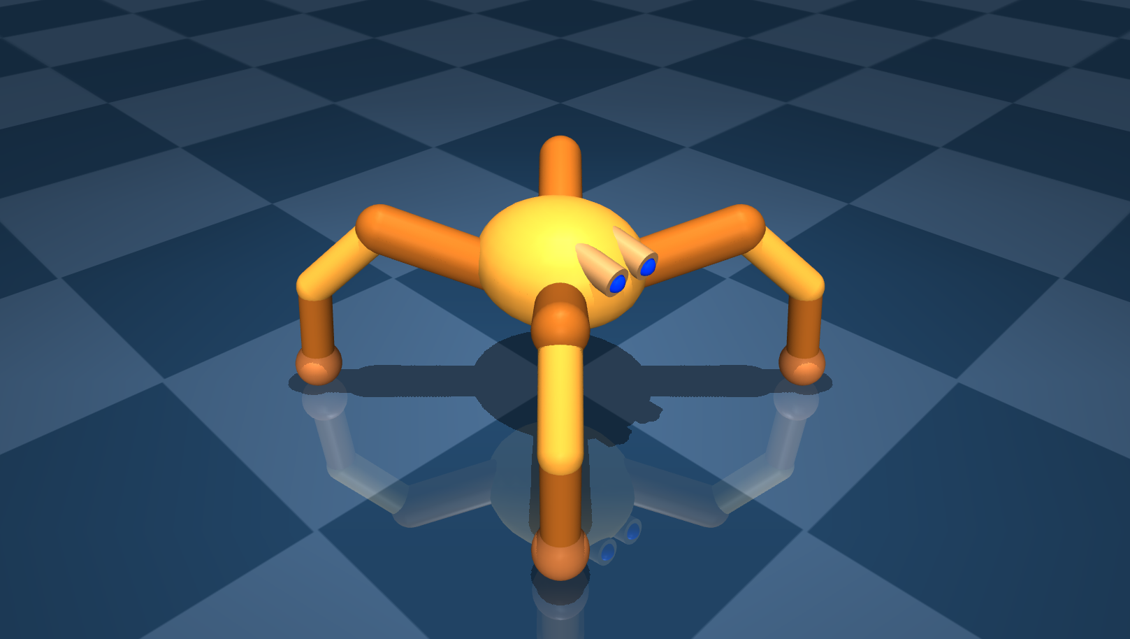 Quadruped 16 DoF